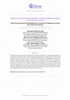 Research paper thumbnail of Report of a speech therapy protocol for treating dysphagia in patients with Parkinson's disease