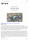 Research paper thumbnail of The Kyiv Diary - BLOK MAGAZINE