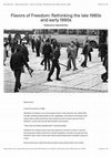 Research paper thumbnail of Reconstruction Kateryna Iakovlenko Flavors of Freedom: Rethinking the late 1980s and early 1990s