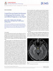 Research paper thumbnail of Letter to the Editor: Central Nervous System Involvement in Relapsing Polychondritis, a Rare and Difficult Diagnosis: a Case Report