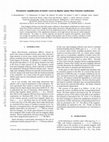 Research paper thumbnail of Parametric amplification of matter waves in dipolar spinor Bose-Einstein condensates