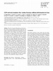 Research paper thumbnail of GPS network monitors the Arabia-Eurasia collision deformation in Iran