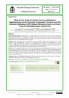 Research paper thumbnail of Effect of Four Weeks of Aerobic Exercise and Berberine Supplementation on the Expression of Dopamine 5 Receptor and Poly (Adenosin Diphosphat [ADP]-Ribose) Polymerase Genes in the Heart Tissue of Methamphetamine-Exposed Rats