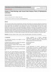 Research paper thumbnail of Analysis of Fitted Bearings under Second Order Rotatory Theory of Hydrodynamic Lubrication