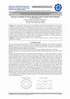 Research paper thumbnail of Pressure Variation in Porous Bearings under Second Order Rotation