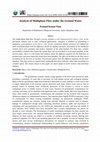 Research paper thumbnail of Analysis of Multiphase Flow under the Ground Water