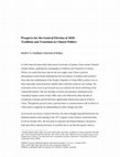 Research paper thumbnail of Prospects for the General Election of 2020: Tradition and Transition in Chinese Politics