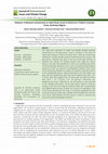 Research paper thumbnail of Detection of Bacterial Contaminants on Gate Passes Issued to Motorists in Federal University Dutse, Northwest Nigeria