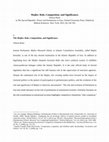 Research paper thumbnail of Majles: Role, Composition, and Significance