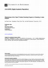 Research paper thumbnail of Effectiveness of the Triple P Positive Parenting Program on Parenting: A Meta-Analysis