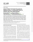 Research paper thumbnail of Cohort Profile: The Danish Occupational Medicine Cohort—a nationwide cohort of patients with work-related disease