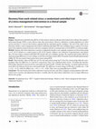 Research paper thumbnail of Recovery from work-related stress: a randomized controlled trial of a stress management intervention in a clinical sample