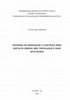 Research paper thumbnail of Sistemas de navegação e controle para veículos aéreos não tripulados e suas aplicações