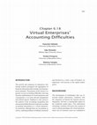 Research paper thumbnail of Virtual Enterprises' Accounting Difficulties