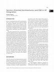 Research paper thumbnail of Service-Oriented Architectures and ESB in VE Integration