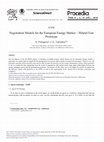 Research paper thumbnail of Negotiation Models for the European Energy Market – Heletel Fast Prototype