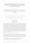 Research paper thumbnail of Vigilância Epidemiológica Da Violência e Dos Acidentes: Experiência De Um Município Do Interior Da Bahia