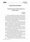 Research paper thumbnail of Apresentação da Seção Temática - Perspectivas internacionais da Etnomatemática: da pesquisa à prática