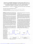 Research paper thumbnail of Achieving controllable distribution of metal cations (Pd, Pt, Ni, Cr, Cu) in a zeolite either as [M(II)-OH]/1Al or M(II)/2Al provides novel mechanistic insights for adsorptive and catalytic reactions