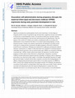 Research paper thumbnail of Oxycodone self-administration during pregnancy disrupts the maternal-infant dyad and decreases midbrain OPRM1 expression during early postnatal development in rats