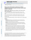 Research paper thumbnail of Binge Cocaine Administration in Adolescent Rats Affects Amygdalar Gene Expression Patterns and Alters Anxiety-Related Behavior in Adulthood