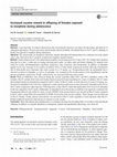 Research paper thumbnail of Increased cocaine reward in offspring of females exposed to morphine during adolescence