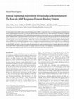 Research paper thumbnail of Ventral Tegmental Afferents in Stress-Induced Reinstatement: The Role of cAMP Response Element-Binding Protein