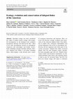 Research paper thumbnail of Ecology, evolution and conservation of tidepool fishes of the Americas