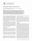 Research paper thumbnail of Delusions About the Internet