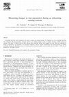 Research paper thumbnail of Measuring changes in step parameters during an exhausting running exercise