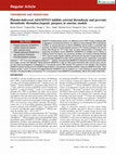 Research paper thumbnail of Platelet-delivered ADAMTS13 inhibits arterial thrombosis and prevents murine models of thrombotic thrombocytopenic purpura