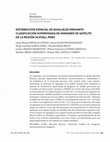 Research paper thumbnail of Distribución Espacial De Aguajales Mediante Clasificación Supervisada De Imágenes De Satélite De La Región Ucayali, Perú