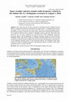 Research paper thumbnail of Space weather and pre-seismic radio frequency related to the Italian Mw 5.1 earthquake recorded on August 1, 2024