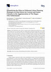 Research paper thumbnail of Quantifying the Effect of Different Urban Planning Strategies on Heat Stress for Current and Future Climates in the Agglomeration of The Hague (The Netherlands)