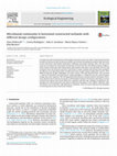 Research paper thumbnail of Microfaunal community in horizontal constructed wetlands with different design configurations