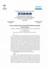 Research paper thumbnail of Ahlak Medeni̇yeti̇" Söylemi̇ Üzeri̇ne Eleşti̇rel Düşünceler