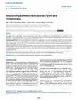 Research paper thumbnail of Relationship between Helicobacter Pylori and Parapsoriasis