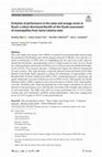 Research paper thumbnail of Evolution of performance in the water and sewage sector in Brazil: a robust directional Benefit-of-the-Doubt assessment of municipalities from Santa Catarina state