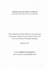 Research paper thumbnail of Altruistic time-frame in Romanian drivers Diana Ropotan (Nicolescu) Cognitive Science Master Dissertation