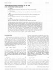 Research paper thumbnail of Temperature structure functions for air flow over moderately heated ground