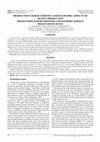 Research paper thumbnail of Production characteristics and economic aspects of quince production