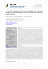 Research paper thumbnail of A Critical Comparison between Nāma-Rūpa and Cartesian Dualism: Theravāda Buddhist Anattā as a Critique of Descartes' Cogito Ergo Sum