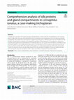 Research paper thumbnail of Comprehensive analysis of silk proteins and gland compartments in Limnephilus lunatus, a case-making trichopteran