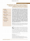 Research paper thumbnail of Denitrification and Nitrous Oxide Emissions in Annual Croplands, Perennial Grass Buffers, and Restored Perennial Grasslands