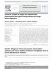 Research paper thumbnail of Optimum number of stages and intermediate pressure level for highest exergy efficiency in large helium liquefiers