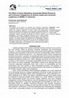 Research paper thumbnail of The Effect of Green Marketing, Sustainable Market Research, and Consumer Engagement on Brand Loyalty and Consumer Legitimacy in MSMEs in Indonesia