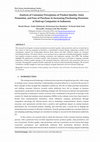 Research paper thumbnail of Analysis of Consumer Perceptions of Product Quality, Sales Promotion, and Ease of Purchase in Increasing Purchasing Decisions at Start-up Companies in Indonesia