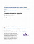 Research paper thumbnail of Fallow Weed Control with Vida Tank Mixtures