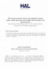 Research paper thumbnail of The larval provisions of the crop pollinator Centris analis: pollen spectrum and trophic niche breadth in an agroecosystem