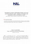 Research paper thumbnail of Articulatory–acoustic relationships during vocal tract growth for French vowels: Analysis of real data and simulations with an articulatory model